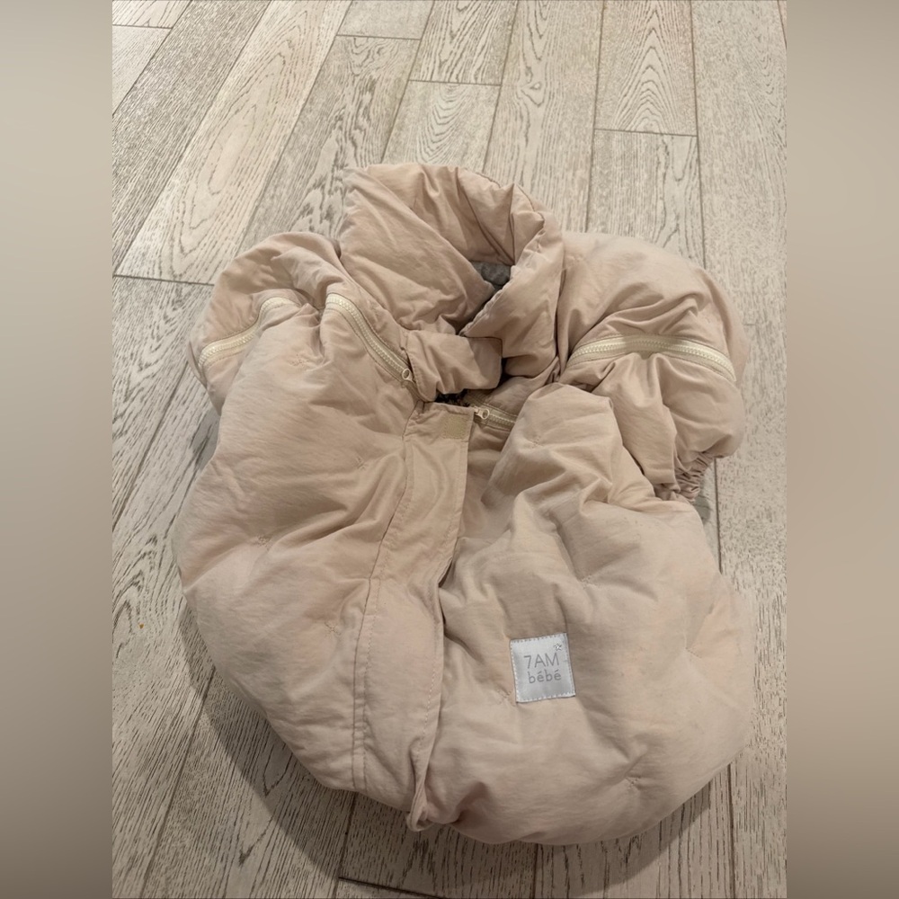 7AM Enfant Beige Baby car seat cacoon